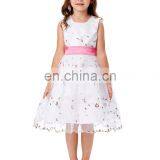 Grace Karin Cute Sleeveless White Lace Girl Party Wear Western Dress CL007553-1 thumbnail-2
