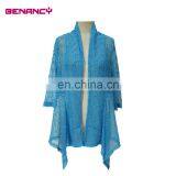 Mesh Sequins Bolero Cardigan Mature Women Beach Wear