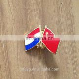 Mingfengxing Souvenirs custom logo double bulk flag pin