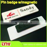 Cheap Custom Pin Badge,Blank Plastic Badge Maker,Wholesale Staff Uniforms Black Board Style Logo Pin Badge thumbnail-6