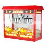 IS-POP6A-2 Commercial Double Commercial 2 Pot Deluxe Steel Pot Popcorn Machine