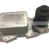 Aluminum Transmission Engine Oil Cooler Kit Housing OEM LR022895 5989070106 AL3Q6B624DB thumbnail-5