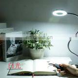 Shenzhen Supplier Wholesale OEM Metal Usb Port Nail LED Clip Light Table Clamp Lamp thumbnail-1