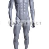 Sports Man Pantone Gray Model Headless Mannequins Athletic Style for Sports Clothing Store Diplay NI-24
