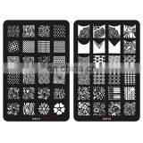 Wholesale CK Series metal custom nail art stamp plate