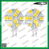 Low Power 1.6w 5050 SMD Back-pin G4 Led Light Bulb