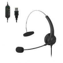 Hotrain FH12 USB Single Side Customer Service Center Noise Reduction Headset