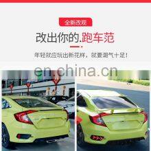 Factory Price Good Fitting High Quality Auto Accessories Trunk Spoiler Wing Trim Fashion Style thumbnail-3