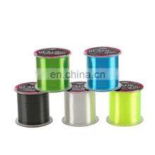 High Quality Hot Sale Wholesale 5 Colors 500m High Strength NYLON Fishing Line