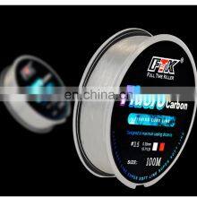 2021 Nylon Fishing Line 100m White&Pink Strong Pull Power Line Fluorocarbon Fishing Line thumbnail-5