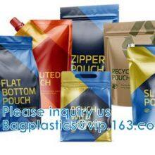 Flat Bottom Slider ZIPLOCK Bag for Cosmetic, Food Grade Coex PP Slider Zipper Bag, PP Slider Zipper Bags thumbnail-1