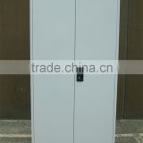 (DL-S1) Factory Wholesale 0.7 mm Knock Down 2 Swing Door Shelf Filing Cabinet/ Metal Storage Cabinets