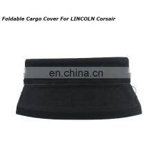 HFTM 2022 Hot Sale Car Interior Accessories Luggage Compartment Foldable Cargo Cover Suv Trunk Parcel Shelf for Lincoln Corsiar thumbnail-4
