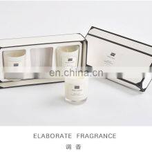 ENO Fragrance Gift Home Decoration Candle Three Pcs Custom Package Scented Candle Gift Set With Custom Wooden Lid Candle Set thumbnail-5