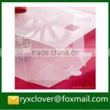 Clear PVC/PP Plastic Shoe Packaging Box With Handle thumbnail-4