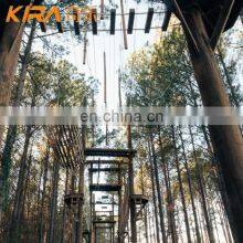 High Quality Outdoor Obstacle Ropes Course Team Building Tree Top Adventure thumbnail-5