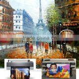 High Quality Canvas Print Painting Paris Street Landscape Wall Print Art Decor Painting thumbnail-1