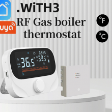 Graffiti Intelligent WIFI Wall Mounted Boiler Thermostat RF Wireless One-to-one Wall Mounted Boiler Thermostat Without Wiring
