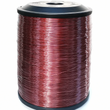 AWG3-AWG30 Klasse F H C Motorwicklungsdrähte auf Spulen, Emailummantelte Aluminiumdrähte mit UL ISO-Zertifizierung, Elektrodrähte Produkt thumbnail-1