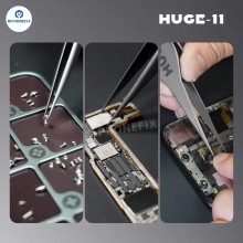 MECHANIC HUGE-11 High-Hardness Anti-Slip Tweezers for IC and Jumper Wire thumbnail-2