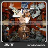 Made in Japan Corrugated Sheets Seam Welding Machine for Train thumbnail-1