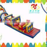 Long Giant Cheap Inflatable Water Obstacle Course for Adults and Kids