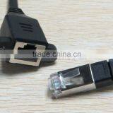 30cm/1M RJ45 Male to Female Screw Panel Mount Ethernet LAN Network Extension Cable thumbnail-6