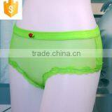 High Quality Soft Young Girls Underwear Lace Sexy Mesh Panty thumbnail-4