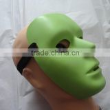 PVC terrible costume popular entertainment durable green fancy dress ball ghost evil mask