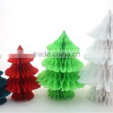 Wholesale Christmas Party Decoration Tissue Paper Honeycomb Tree