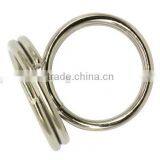 Fishing Tackle Accessories Round Edge Split Rings for Blank Lures Crankbait Hard Bait Double Loop Quick Change Round O Rig thumbnail-1