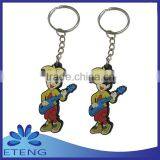 Wholesale Promotional Item Custom Soft Pvc Keychain,rubber Keychain