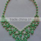 Hot Sale Fashion Acrylic Beaded Jewelry Necklace - N1412010 thumbnail-2