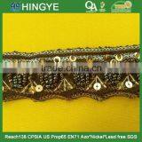 High Quality Fashion Beaded Trim With Seed Beads for Clothing M101 thumbnail-2