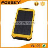 Solar power bank 10000mah mobile power bank for cell phones