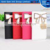 Luxury Flip Card Leather Case For HuaWei Y320