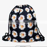 3d Digital Print Mochila Drawstring Bag Unisex Backpacks Aztec Animal Galaxy Monkey Dog Hamster Flower Food thumbnail-5