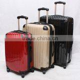 Stock ABS+PC 3pcs Expandable Rolling Trolley Luggage Set Closeout thumbnail-1