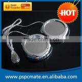 Electroplate Shiny Usb Hub Cup/mug Warmer With Usb Hub thumbnail-2