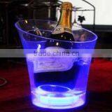 Light Bar LED Ice Bucket Unbreakable Charging Colorful Transparent Remote Control Handle Champagne Bucket Beer Barrel LED