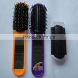 folding comb with mirror / gift comb / pocket comb