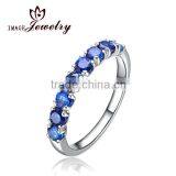 OEM Design Rhodium Plated With AAA CZ Stone Ring In Lowest Price Made In China thumbnail-1