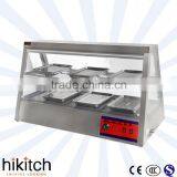 Restaurant kitchen equipment buffet equipment electric 1.2M stainlss steel food warmer display for catering