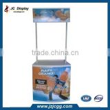 Picture Table Frame Stand Light Retractable & Fabric Promotional Table