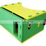 Google Cardboard Head Mount vr Box 2.0 Version vr Virtual 3d Glasses for 3.5''-6.0'' thumbnail-4