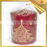 Pillar Candle for Church and Xmas Candle for Home Decoration and Party thumbnail-5