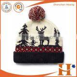 Hand Knitted Woolen Caps Handmade Wool Cap / Hats thumbnail-3