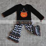 factory direct selling kids pumpkin halloween boutique from yiwu market
