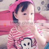 Wholesale Colorful Gingham Toddler Girls Cute Headband Hair Warp thumbnail-2