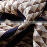 100% Silk Scarf With the Geometry Pattern thumbnail-6
